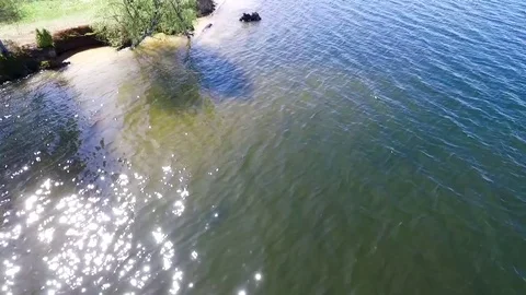 Camping on the lake Stock Footage 70404801