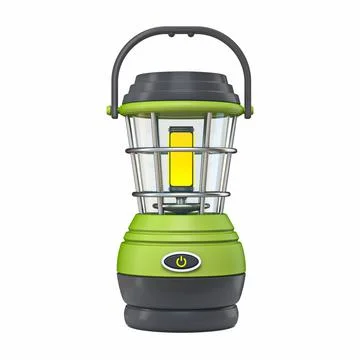 Camping lantern 3D Stock Illustration