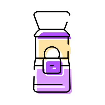 Camping lantern emergency light icon vector Stock Illustration
