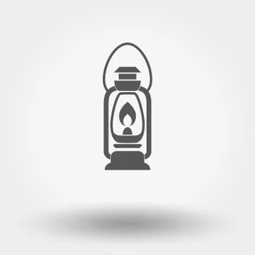 Camping lantern. Stock Illustration
