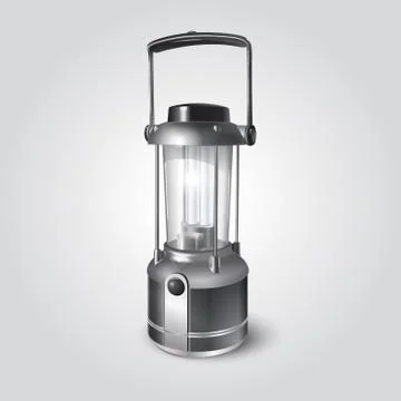 Camping Lantern Stock Illustration