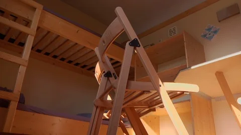 Camping Lodge Chairs Stock Footage 106204442