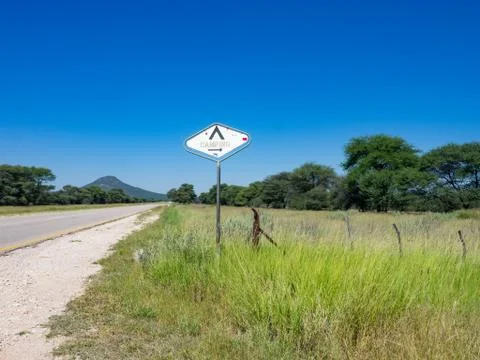 Camping in Namibia Stock Photos