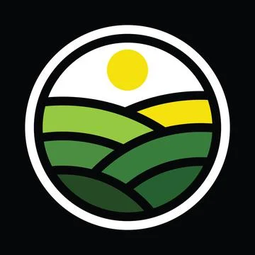 Camping nature wild badge patch pin graphic illustration vector art t-shirt d Illustrazione stock