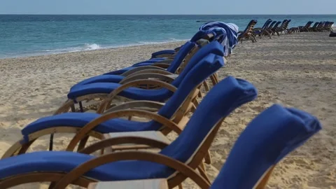 Camping by the sea in Qatar Video stock 130879554