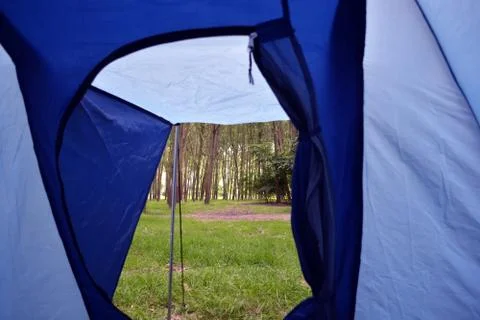 Camping site Stock Photos