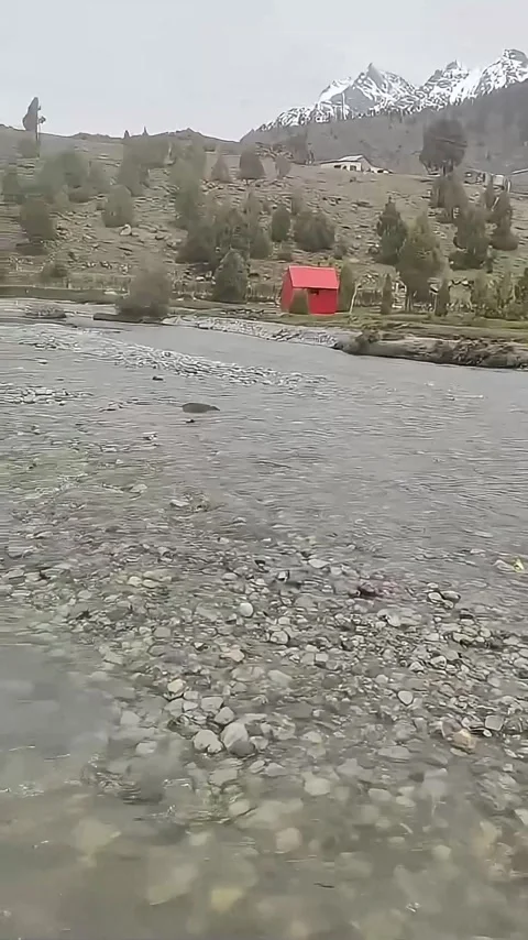 Camping Spot with Scenic Lake Stock Footage 277623253