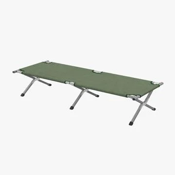 3D Model: Camping Stretchers and Bed #90940031 | Pond5
