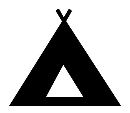 Camping Tent Stock Illustration