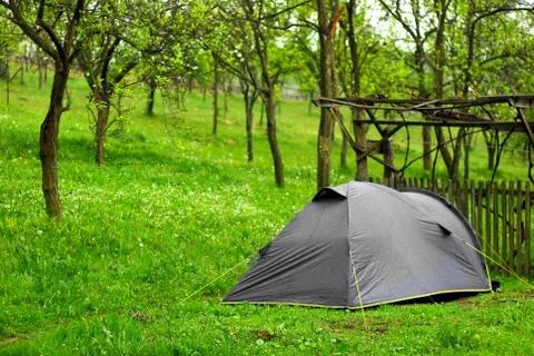 Camping tent Stock Photos