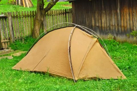 Camping tent Stock Photos