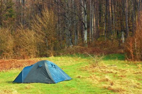 Camping tent Stock Photos