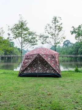 Camping tent Stock Photos