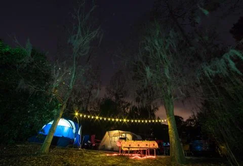 CAMPING TIME Stock Photos
