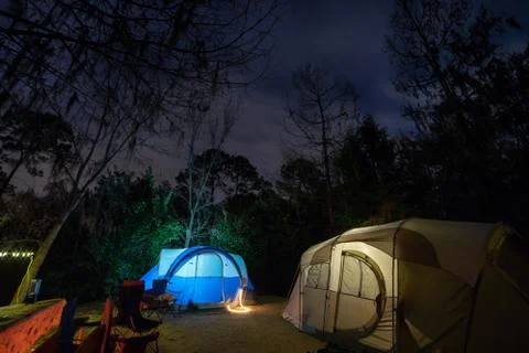 CAMPING TIME Stock Photos