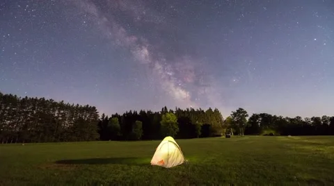 Camping under the stars Vidéo 46067743