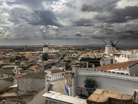 Campo de Criptana. Stock Photos