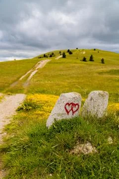 Campo Imperatore Foto stock