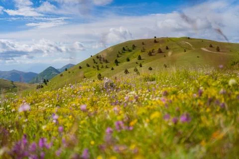 Campo Imperatore Stock Photos