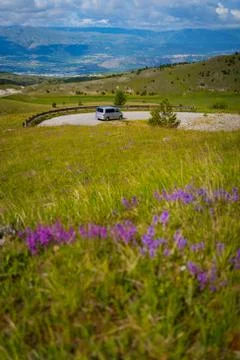Campo Imperatore Foto stock