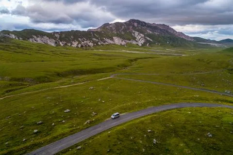 Campo Imperatore Foto stock