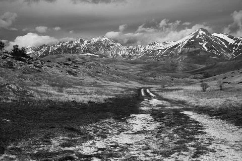 Campo Imperatore Stock Photos