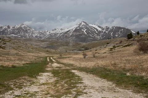 Campo Imperatore Stock Photos