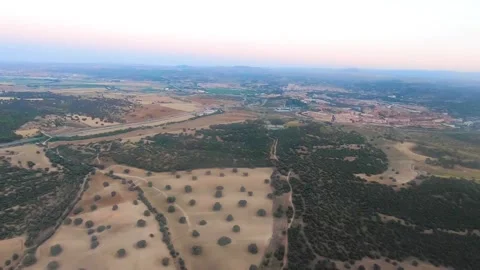 Campos de Castilla-La Mancha Stock Footage 237809081