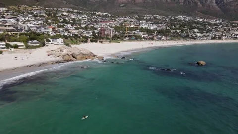 Camps Bay Fly-by Stock Footage 276545604