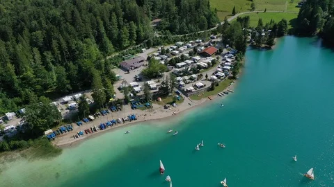 Campsite Video stock 114290769