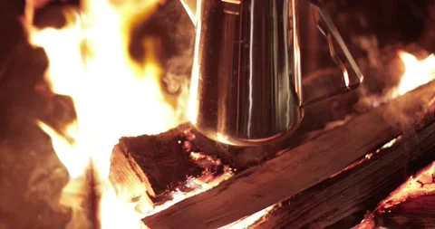 Campsite at night Stock Footage 138339400