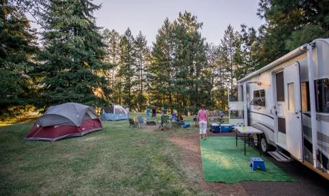 Campsite Stock Photos
