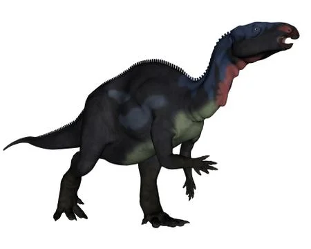 Camptosaurus dinosaur - 3D render Stock Illustration