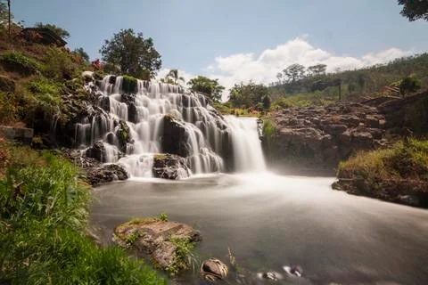 CAMPUAN WATERFALL Stock Photos