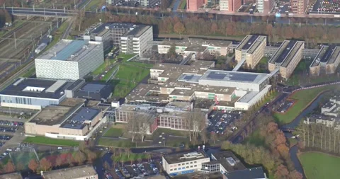 Campus from the air 動画素材 132803780