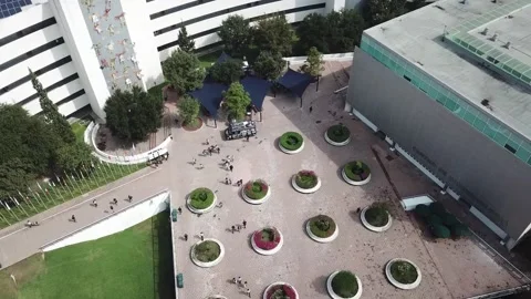 Campus Drone Stock Footage 169617962