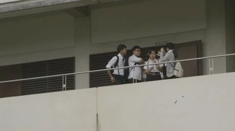 Campus Environment at King Mongkut Institute of Technology Ladkrabang (KMITL) Stock Footage 48203163