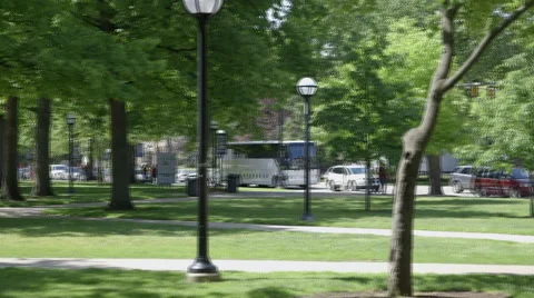 Campus Pan Right to Left 動画素材 40529907