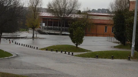 Campus Students Rushing To Class Stock Footage 44958796