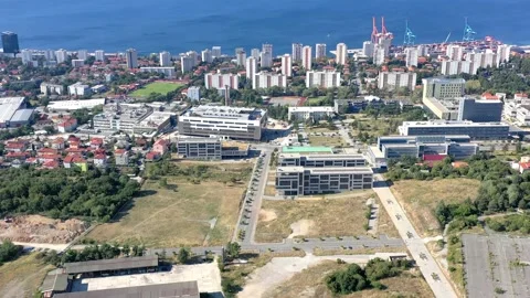 Campus Trsat Stock Footage 161466336