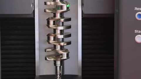 Camshaft Testing Machine Stock Footage 337170817