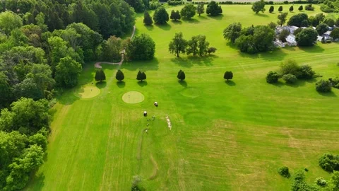 Can Be Seen - Lyndon Golf Course - Syracuse, NY 库存影片 336517480