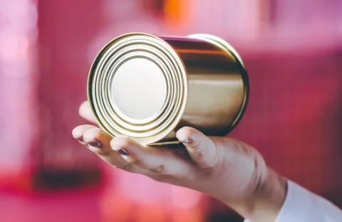 Can colorful empty Stock Photos