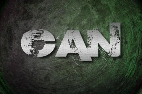 Can concept Stock Illustration