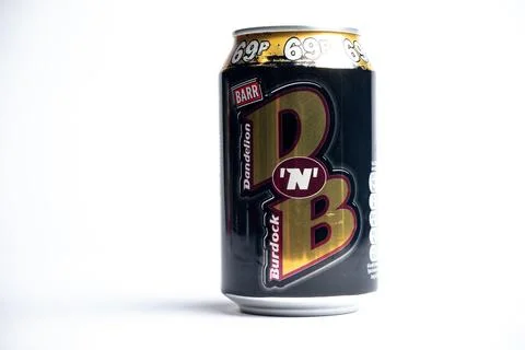 A can of D and B Stock Photos