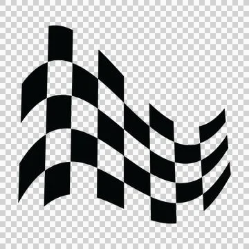 Can Glass Wrap Checkered Flag Waving With Pattern Stock Illustration