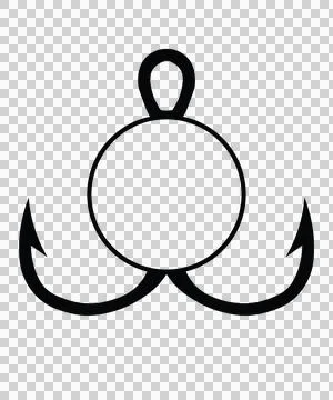 Can Glass Wrap Hook Hooking With Circle Stock Illustration