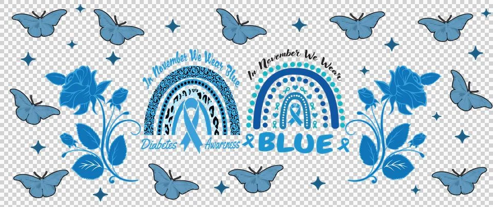 Can Glass Wrap Pattern text and symbols Displaying rainbow Stock Illustration
