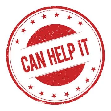 CAN-HELP-IT stamp sign Illustrazione stock