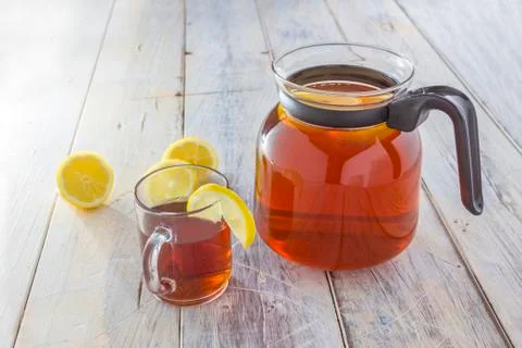 Can of ice tea 写真素材